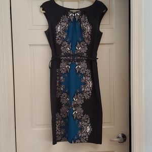 Sleeveless black dress size 8